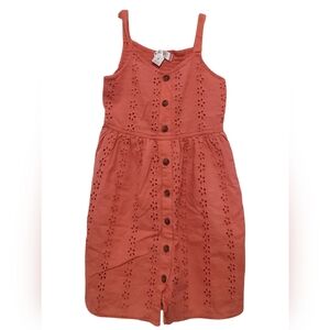 Japna Girls size 8 coral dress